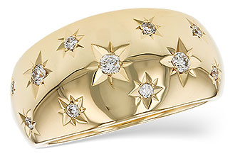 F311-82425: LDS DIA WEDDING RING .18 TW