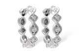 G037-27825: EARRINGS .22 TW