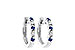 G037-30571: EARRINGS .17 SAPP .26 TGW