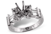 G041-85107: LDS SEMI DIA RING 1.11 TW