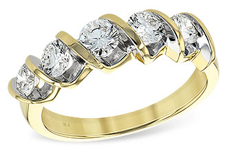 G129-15180: LDS WED RG 1.00CT TW