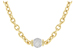G220-07834: NECKLACE 1.27 TW (17.25 INCHES)