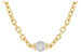 G220-07834: NECKLACE 1.27 TW (17.25 INCHES)