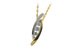 G223-72416: NECKLACE .13 BR .26 TW