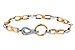 G225-54234: BRACELET .62 TW