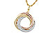 G226-43334: NECKLACE .15 TW
