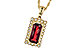 G309-10589: NECK 1.80 GARNET 1.95 TGW
