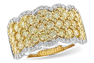 G310-02380: LDS DIA WED RG 1.90 YELLOW DIAS 2.20 TW