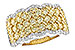 G310-02380: LDS DIA WED RG 1.90 YELLOW DIAS 2.20 TW