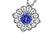 G310-03362: NECK .98 TANZANITE 1.24 TGW (6MM TANZ)