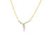 G310-06953: NECKLACE 1.22 TW FANCY CUT DIAMONDS (18")