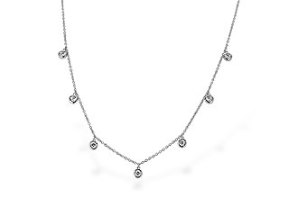 G310-07862: NECKLACE .32 TW (18")