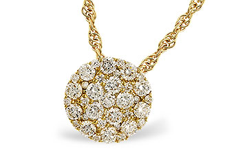 G310-91507: NECKLACE .50 TW