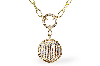 G310-93298: NECKLACE .92 TW (17")
