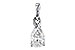 G310-93307: PENDANT .28 PEAR SHAPE