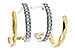 G310-95107: EARRINGS .12 TW