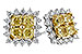 G310-95134: EARR 1.04 FANCY YELLOW DIAMONDS 1.44 TW