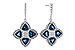 G310-96016: EARRINGS 1.73 LONDON BLUE TOPAZ 1.82 TGW