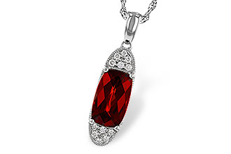 G310-97834: NECK 2.45 GARNET 2.55 TGW