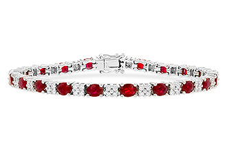 H036-37880: BRACELET 7.10 RUBY 7.92 TGW