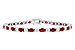 H036-37880: BRACELET 7.10 RUBY 7.92 TGW