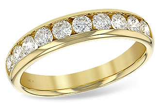 H129-15162: LDS WED RG .75 TW (10 STONES)