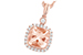 H222-75143: NECK 1.09 MORGANITE 1.26 TGW (7MM MORG)