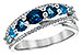 H226-36989: LDS RG 1.06 BLUE TOPAZ 1.25 TGW
