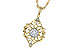 H226-39725: NECKLACE .18 TW