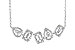 H309-13298: NECK .15 TW BAGUETTES .55 TW (18")