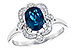 H309-16034: LDS RG 1.35 LONDON BLUE TOPAZ 1.50 TGW