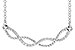 H310-01507: NECKLACE .12 TW (18")