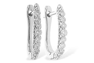 H310-03298: EARRINGS .25 TW