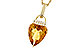 H310-06989: NECKLACE 3.12 CITRINE 3.18 TGW (12x10MM CIT)
