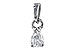 H310-93307: PENDANT .14 PEAR SHAPE