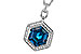 H310-93325: NECK 3.40 LONDON BLUE TOPAZ 3.55 TGW (9MM LBT)