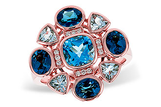 H310-94198: LDS RG 3.19 TW BLUE TOPAZ 3.25 TGW