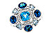 H310-94198: LDS RG 3.19 TW BLUE TOPAZ 3.25 TGW
