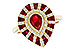 H310-95171: LDS RG 2.05 TW RUBY 2.29 TGW (7x5MM PS)