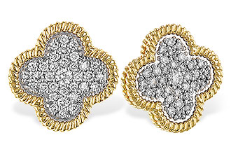 H310-96062: EARRINGS .50 TW