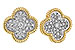 H310-96062: EARRINGS .50 TW