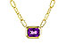 H310-96989: NECKLACE .82 AMETHYST (18")