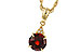 H310-97843: NECK 1.46 GARNET 1.47 TGW (7MM RD)
