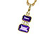 H310-99671: NECK .72 TW AMETHYST .75 TGW