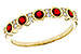 H310-99698: LDS WED RG .33 TW RUBY .45 TGW