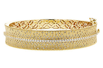 K220-91516: BANGLE BRACELET 1.94 TW (54x63 MM)