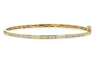 K225-50589: BANGLE BRACELET .50 TW