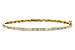 K225-50589: BANGLE BRACELET .50 TW