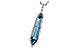 K226-36971: NECK 3.47 LONDON BLUE TOPAZ 3.70 TGW