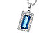 K226-44198: NECK 1.55 LONDON BLUE TOPAZ 1.70 TGW